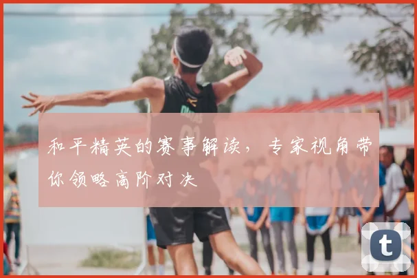 和平精英的赛事解读，专家视角带你领略高阶对决